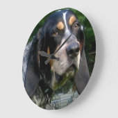 Bluetick Conhound.png ラージ壁時計 (傾斜)
