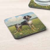 Bluetick Coonhound コースター (左側)