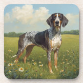 Bluetick Coonhound コースター (正面)