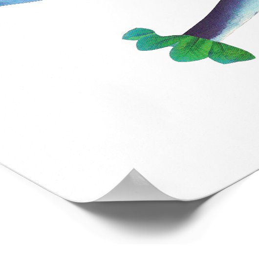 BlueWhale & the Starfish Moon ポスター (角)