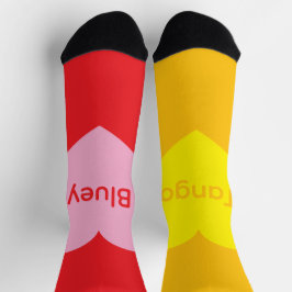 Bluey Hugs Reversible ソックス