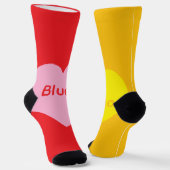 Bluey Hugs Reversible ソックス (傾斜あり)