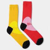 Bluey Hugs Reversible ソックス (右)
