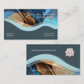 Bluezelly名刺 名刺 (正面/裏面)