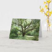 Blufftonの夏の午後 カード (黄色い花)