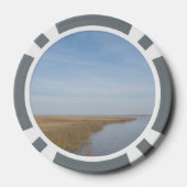 Bluffton State of Mind Lowcountry South Carolina ポーカーチップ (裏面)