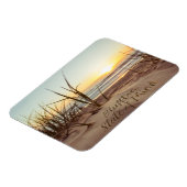 Bluffton State of Mind Written in Sand SC Beach マグネット (左側)