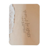 Bluffton State of Mind Written in Sand SC Beach マグネット (縦)