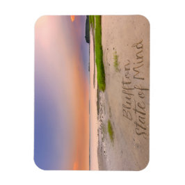 Bluffton State of Mind Written in Sand SC Beach マグネット
