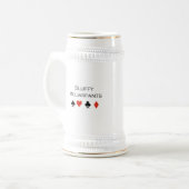 Bluffy McliarpantsのTシャツ ビールジョッキ (正面左)