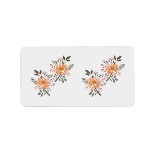 Blühendes Duett ラベル (正面)