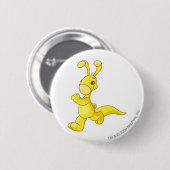 Blumarooの金ゴールド 缶バッジ (正面&裏面)