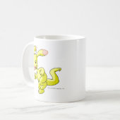 Blumarooの黄色 コーヒーマグカップ (正面左)