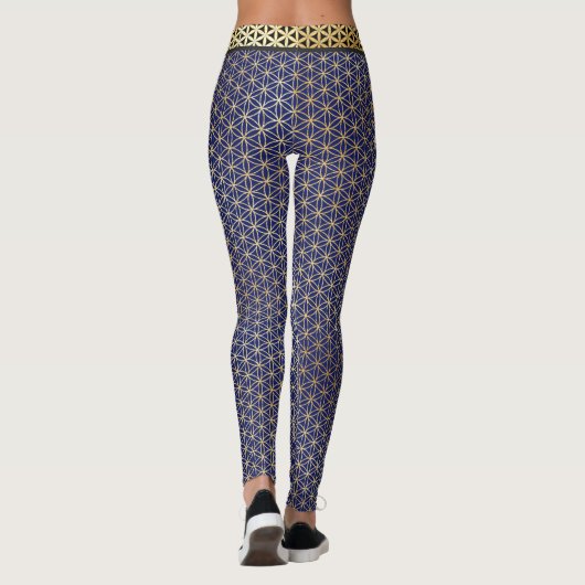 Blume des Lebens Leggings レギンス (裏面)