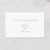 Blume Ornament Yoga Wellness 名刺 (正面)