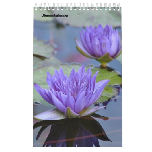 Blumen als kalender カレンダー (カバー)