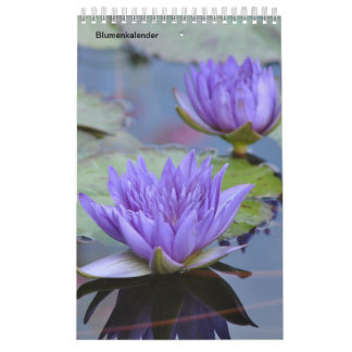 Blumen als kalender カレンダー