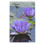 Blumen als kalender カレンダー (カバー)