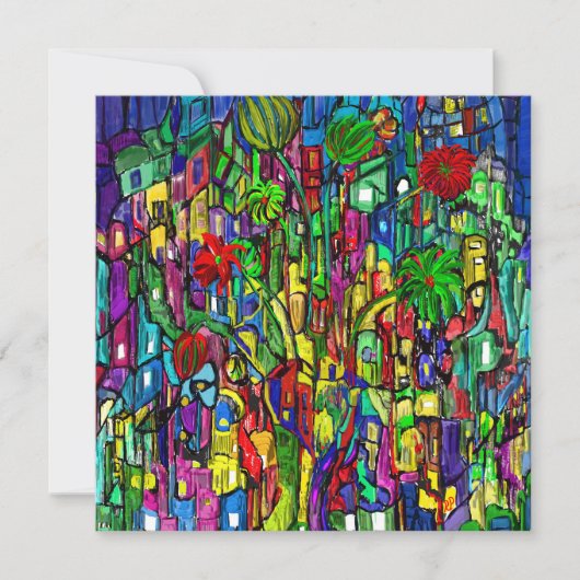 Blumen-Baum im Häusermeer. (正面)