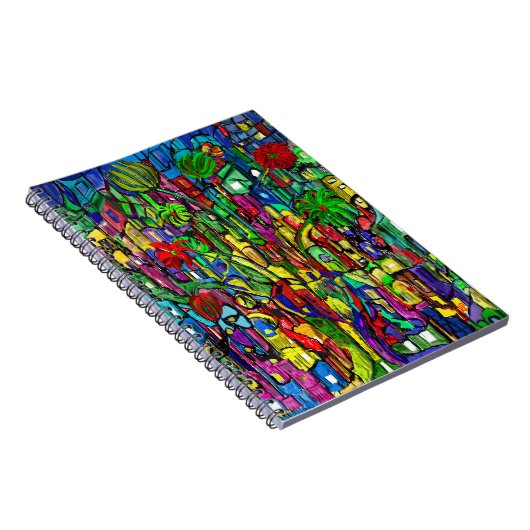 Blumen-Baum im Häusermeer. ノートブック (右側)