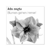 Blumen gehen immer セルフインキングスタンプ (デザイン)
