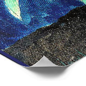 Blumen in Einer Vase, painting by Alexi Jawlensky ポスター (角)