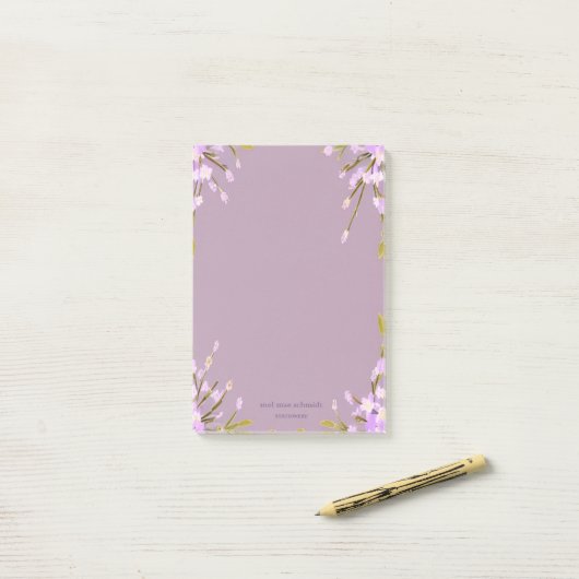 Blumen Mel Mae Schmidt Stationery ポストイット (デスク上)
