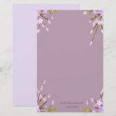 Blumen Mel Mae Schmidt Stationery 便箋 (正面/裏面)
