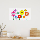 Blumenbild ポスター (キッチン)