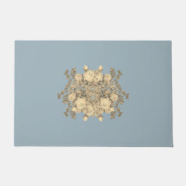 Blumenbukett roses – flower bouquet Blumenstrauß ドアマット