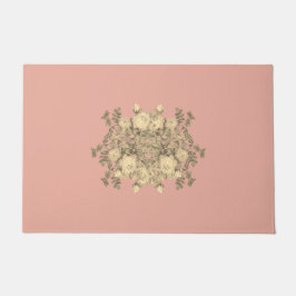 Blumenbukett roses – flower bouquet Blumenstrauß ドアマット