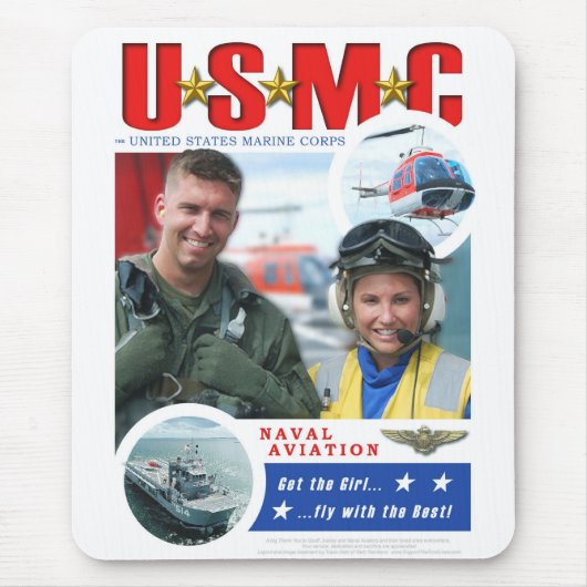 Blumenfeld HLTの着陸 マウスパッド (正面)