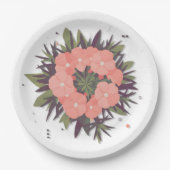 Blumenkranz der Harmonie ペーパープレート (正面)