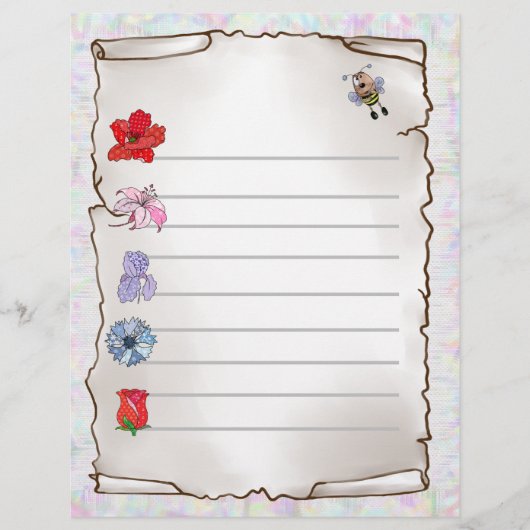 Blumenmerkblatt レターヘッド (正面)