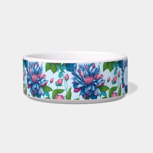 Blumenmuster: Dahlienzauber -  ボウル (左)