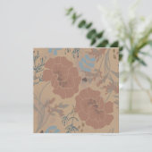 Blumenmuster, Mocha mousse Farbe (スタンド正面)