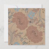 Blumenmuster, Mocha mousse Farbe (正面)