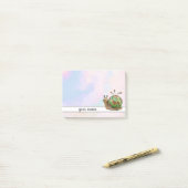 Blumenschnecke Post-it Klebezettel ポストイット (デスク上)