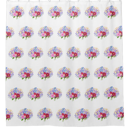 Blumenstrauss シャワーカーテン (正面)