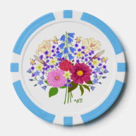 Blumenstrauss Black ポーカーチップ