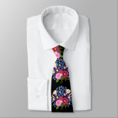 Blumenstrauss Black Neck Tie ネクタイ (タイ)