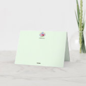 Blumenstrauss Folded Geeting Card カード (裏面)