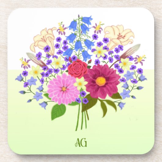 Blumenstrauss Hard Plastic Coasters コースター (正面)