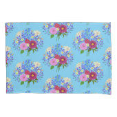 Blumenstrauss Light Blue 枕カバー (正面)
