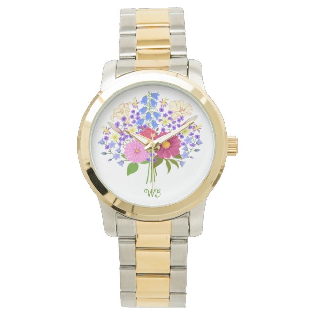 Blumenstrauss Oversized Two-Tone 腕時計 (正面)