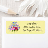 Blumenstrauss Return Address Labels ラベル (インサイチュ)