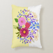 Blumenstrauss Two-Tone Accent Pillow アクセントクッション (正面(垂直))