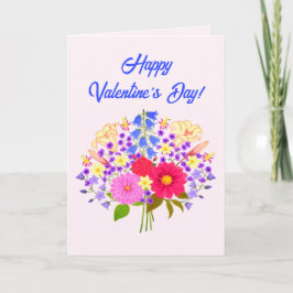 Blumenstrauss Valentine's Greeting Card サンキューカード