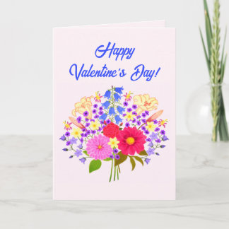 Blumenstrauss Valentine's Greeting Card サンキューカード