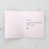 Blumenstrauss Valentine's Greeting Card サンキューカード (内部)